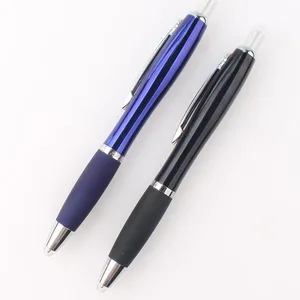 Promotional Good Quality Custom Logo Metal Ballpoint Pen With Lighting Logo