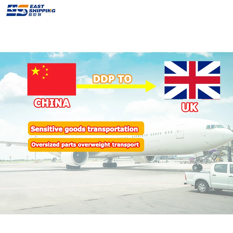 East Shipping Products To UK International Logistics Shipping Rates Freight Agents DDP Door To Door Air Shipping To UK