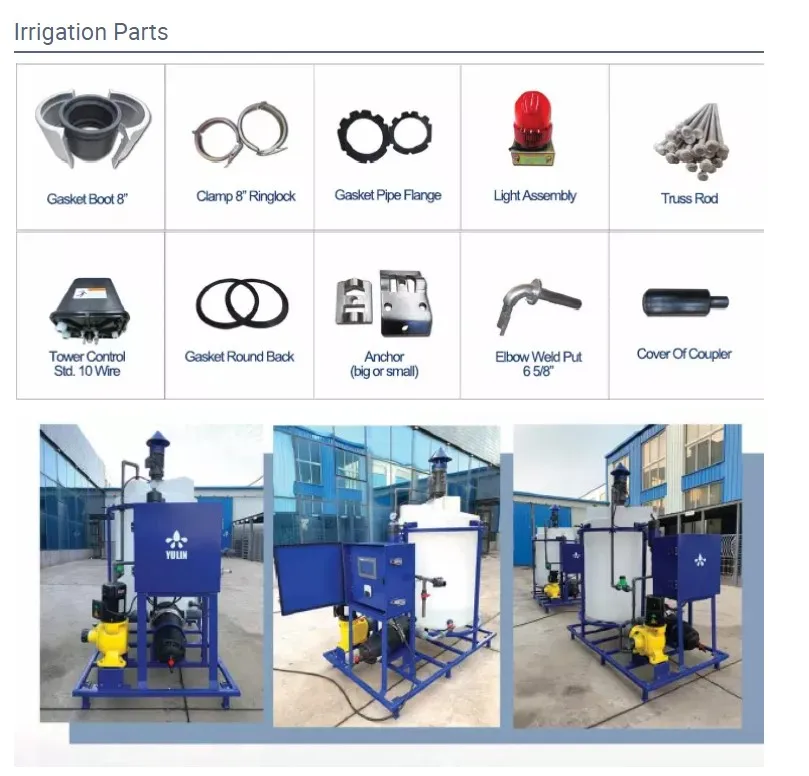 2022 Dyp Center Pivot Irrigation System For Farm Sprinkler Irrigation