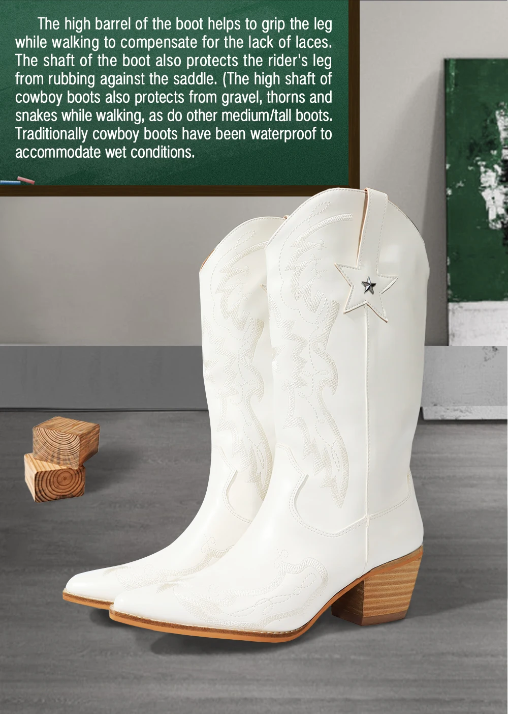 Factory Price Western Cowboy Boots 