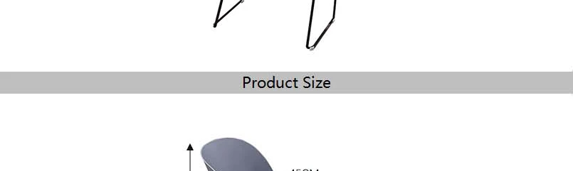 New design wholesale simple dining room living room furniture chair stackable chair