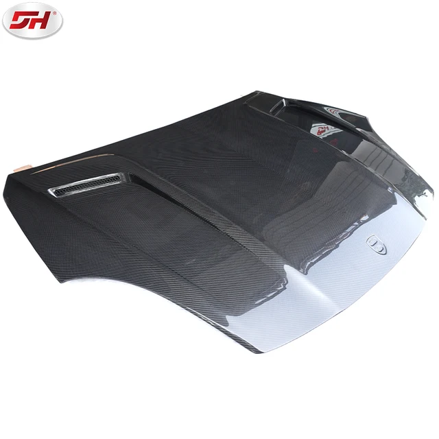 Dry carbon fiber TKT-style hood boonet engine cover for 2018-2023 Cayenne 9Y0.1 E3