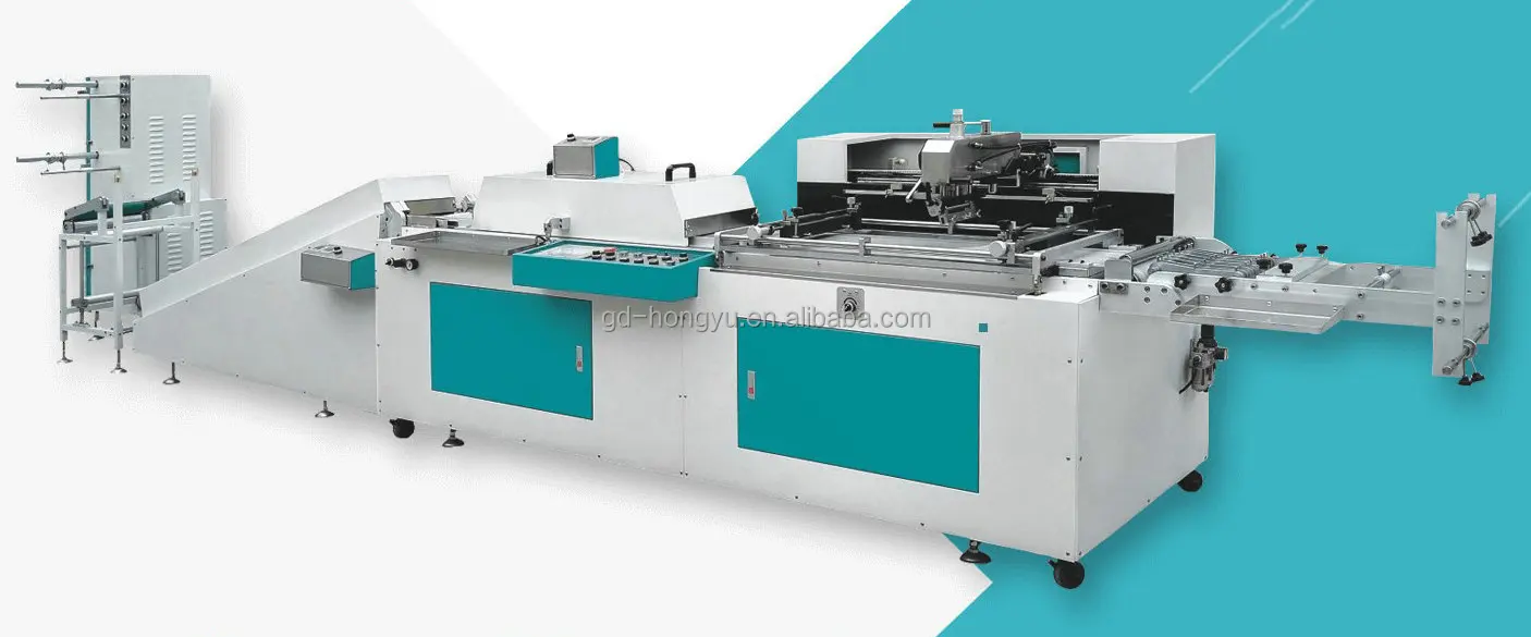 8KW 750M/H Fully Automatic Screen Printing Machine Double Sides Precise Printing