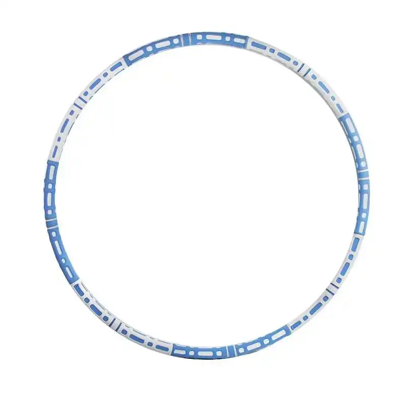 Оптовая продажа, дешевое регулируемое весеннее утяжеленное магнитное массажное кольцо для фитнеса Hu La Hula Hoola, спортивное кольцо для фитнеса