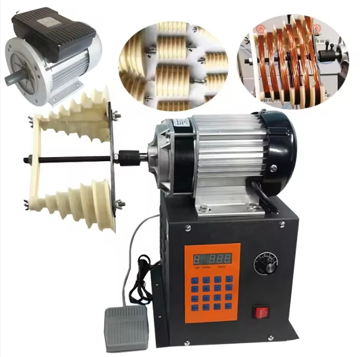 Multi Functional Electric Motor Stator Winding Machine Coil