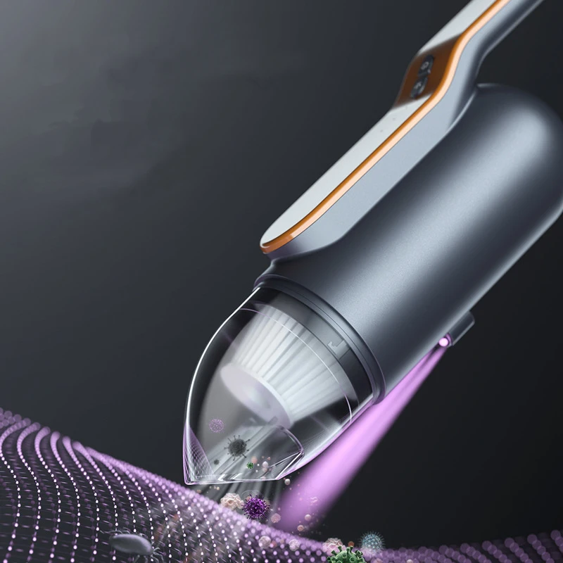 Беспроволочный пылесос 13000 Па ультрафиолетовый свет Многофункциональный USB-зарядный высокомощный