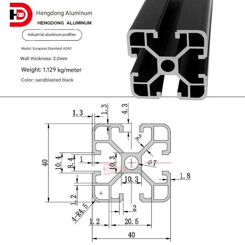 product 41 models the most comprehensive eu standard 4040 aluminum extrusion profiles online-22