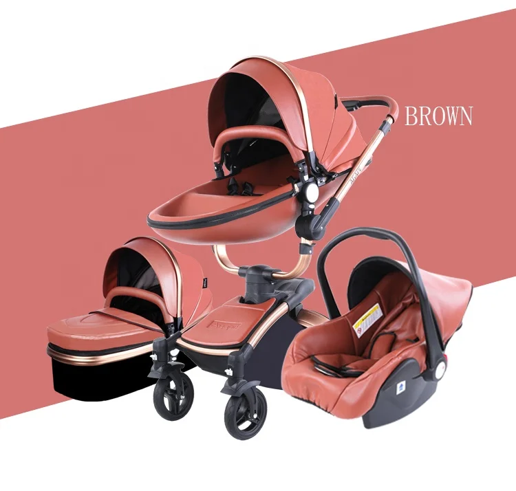 Manufacturer Wholesale 3 High View Seats Baby Carriage 2