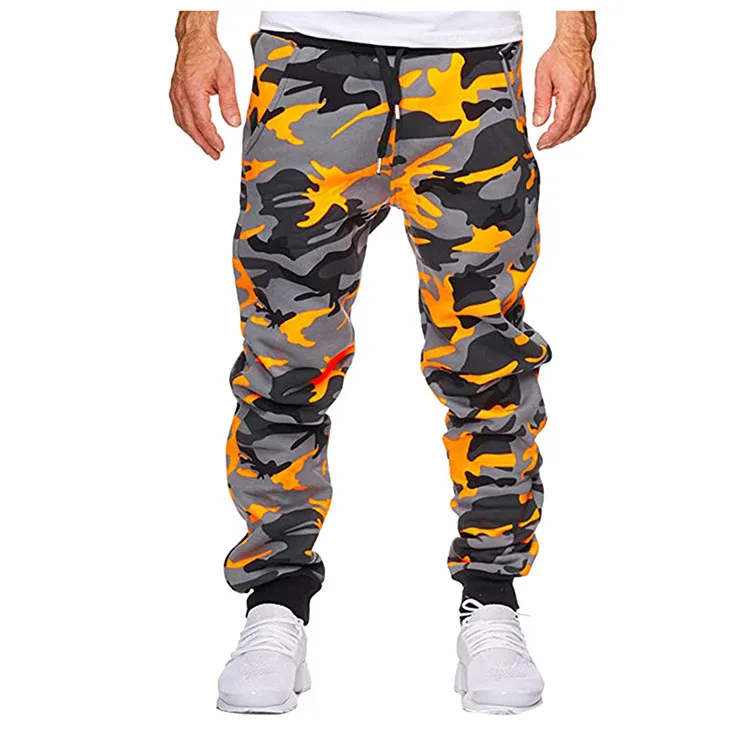 New Arrival Mens Autumn Sweatpants Camouflage Print Shot Sports Jogging Fitness Casual Oversize Trousers Tactical Pants