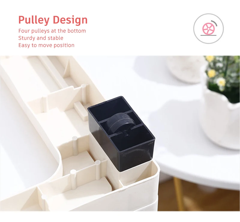 Thickened Pull Type Baby Cupboard Storage Cabinet Plastic Baby Drawer Cabinet