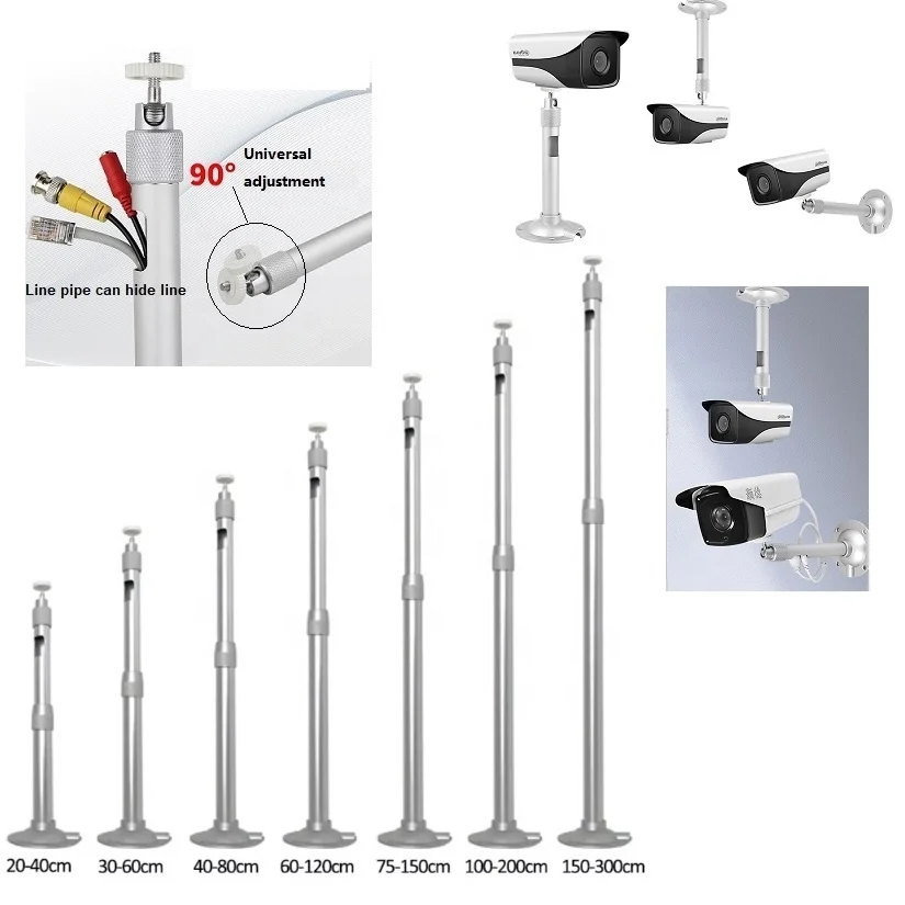11.8\"-23.6\" I-Shapped Telescopic Adjustable Camera Mount Bracket, Heavy...