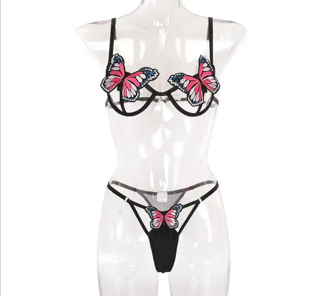 Новое поступление сексуальный открытый бюстгальтер женский комплект нижнего белья с