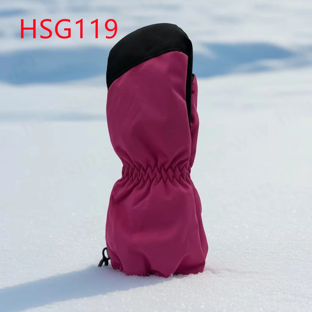 ZYF,ice Climbing Multi Colors Available Anti-cold Snow Mittens Snowboarding Adjustable Windproof Cuff Winter Gloves HSG119