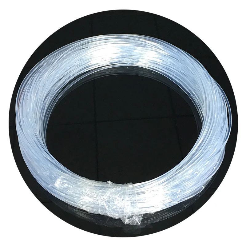 6 мм боковое светящееся оптоволокно для украшения освещения бассейна