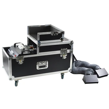 High Quality Water Based Smoke Machines 3000W Water Fog Machine With 2 Tube Dmx512 Control Flight Case for Stage Wedding Party