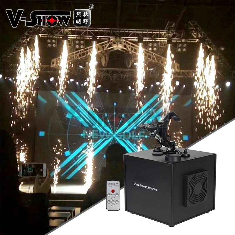 VSHOWFSP650滝スパークラー冷炎屋内花火噴水機パーティー用スパーク