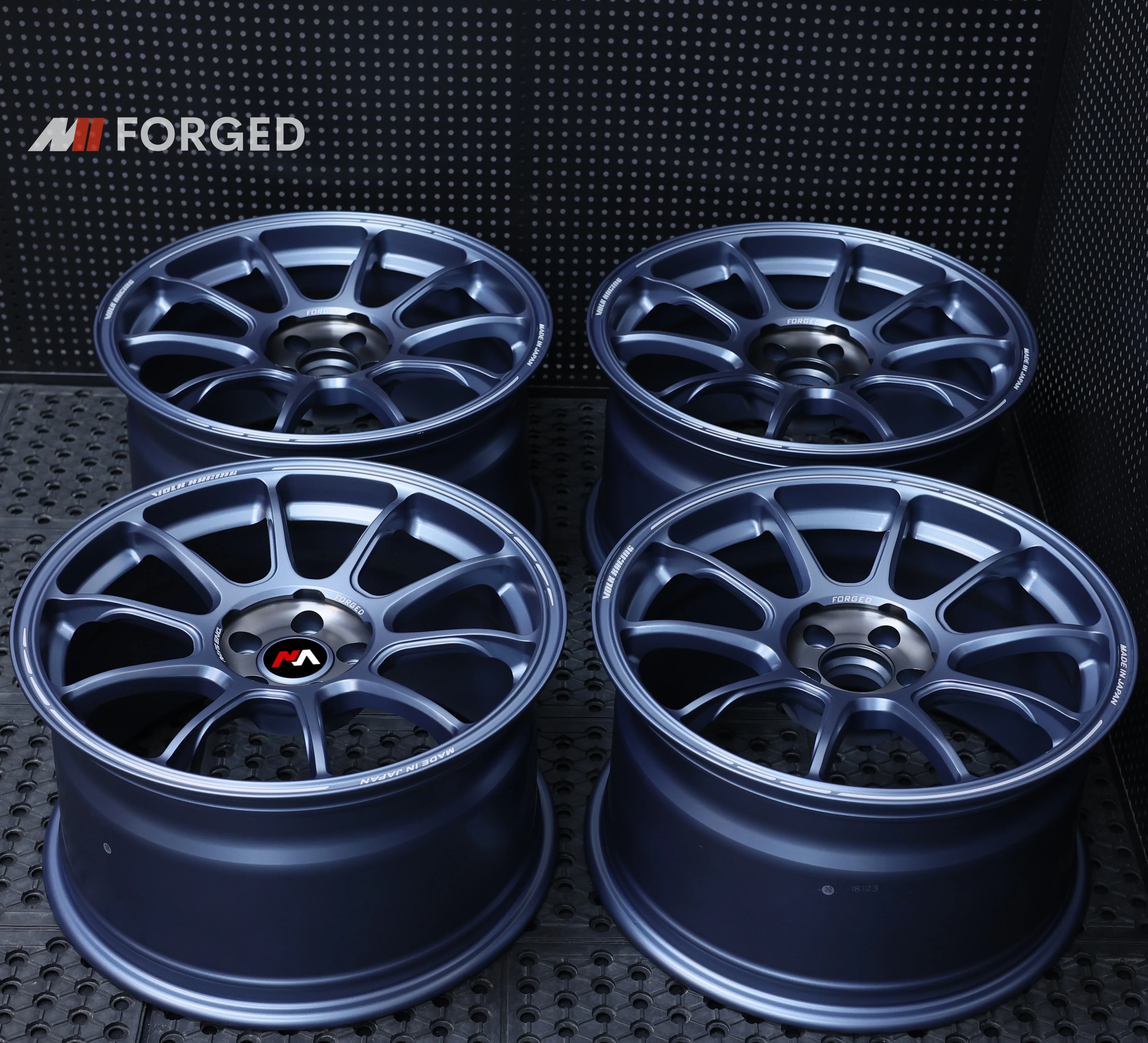 MNフォージドVolk Racing Sport Ze40リム ダイヤモンドダークガンメタル