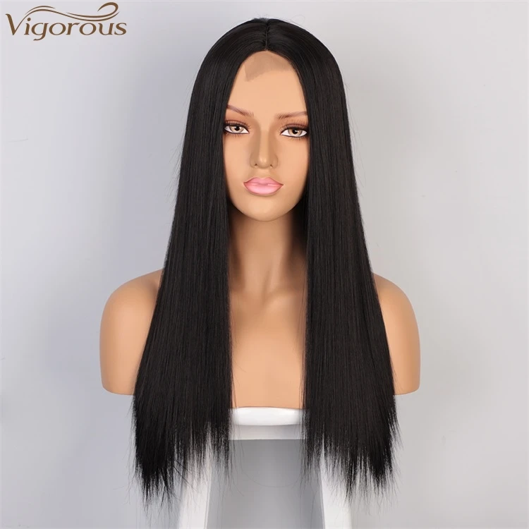 silky straight wig