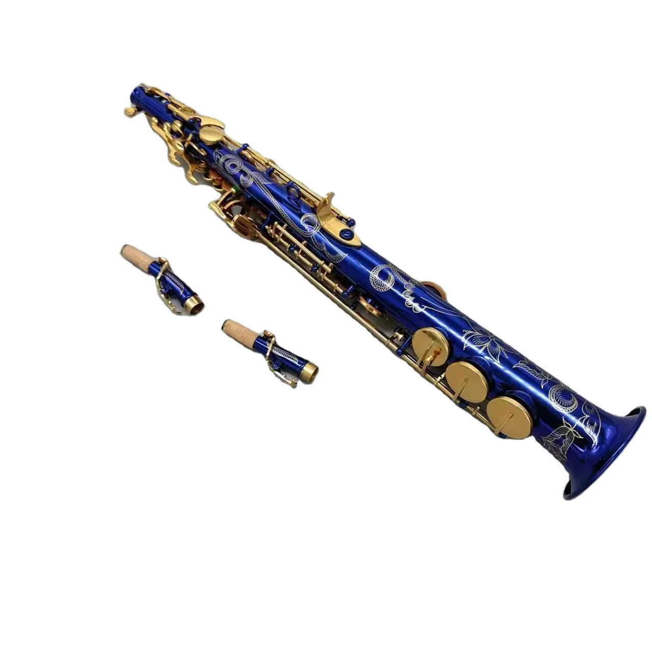 Professional Sachs Gold Lacquer Soprano Saxophone - Quality Brass
