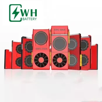 Daly Smart BMS with BT/LCD Lithium Lifepo4 Battery Pack Management Systems 4S 12V 8S 24V 48V 150A 200Ah  300ABms Parallel BMS