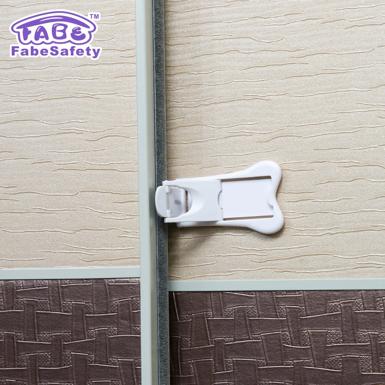 Easy Install Baby Safety Sliding Window Lock for Proofing Kids Sliding Door Child Safety Strap Locks