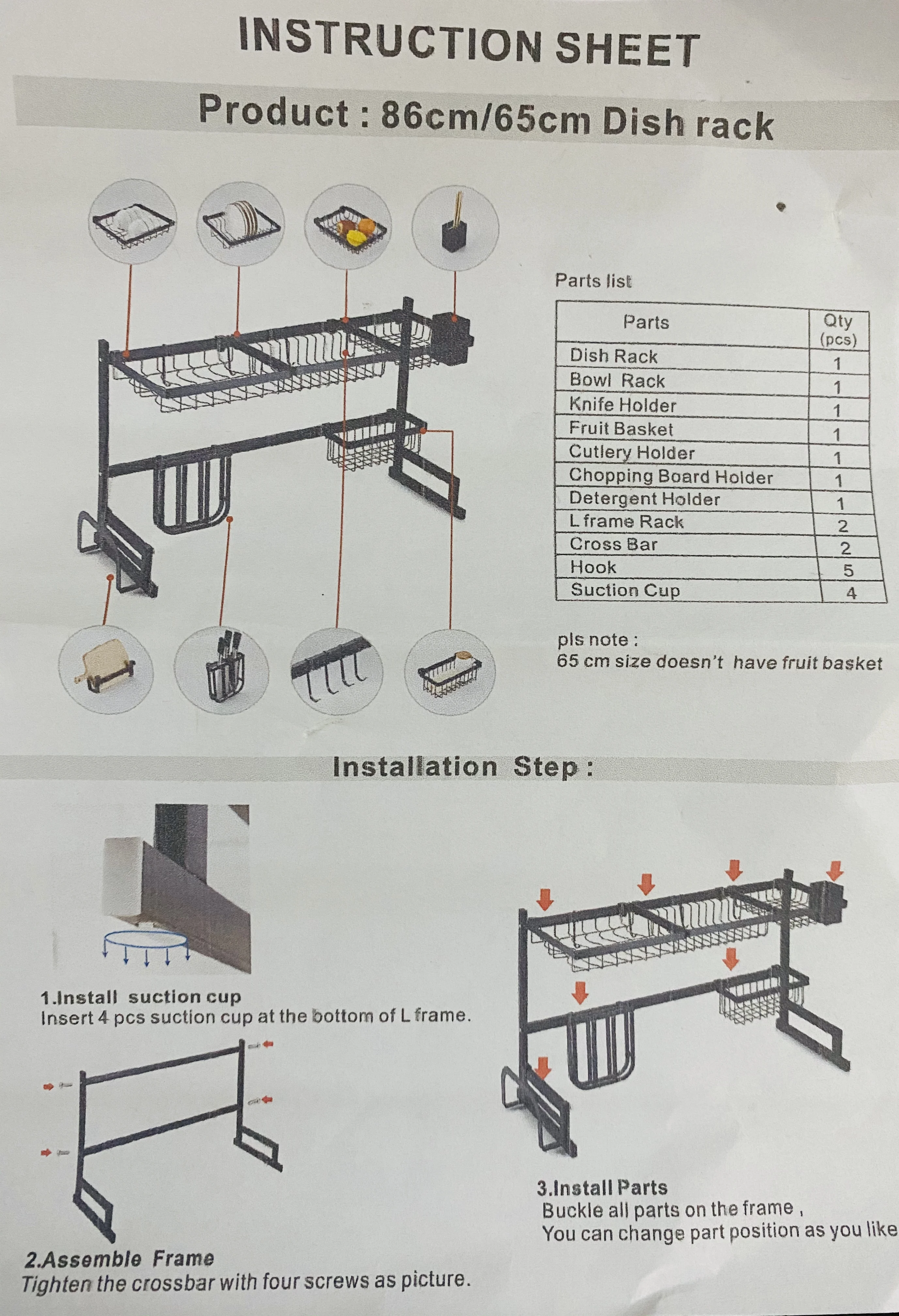 Dish Drying Rack Over Sink Tier Stainless Steel Kitchen Dish Rack Large  Dish Rack Drainer for Kitchen Organizer
