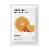 Orange facial mask