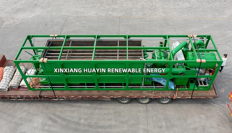 Fit in 40ft Container Pyrolysis Plant Installation for Processing Waste Plastic and Tires
