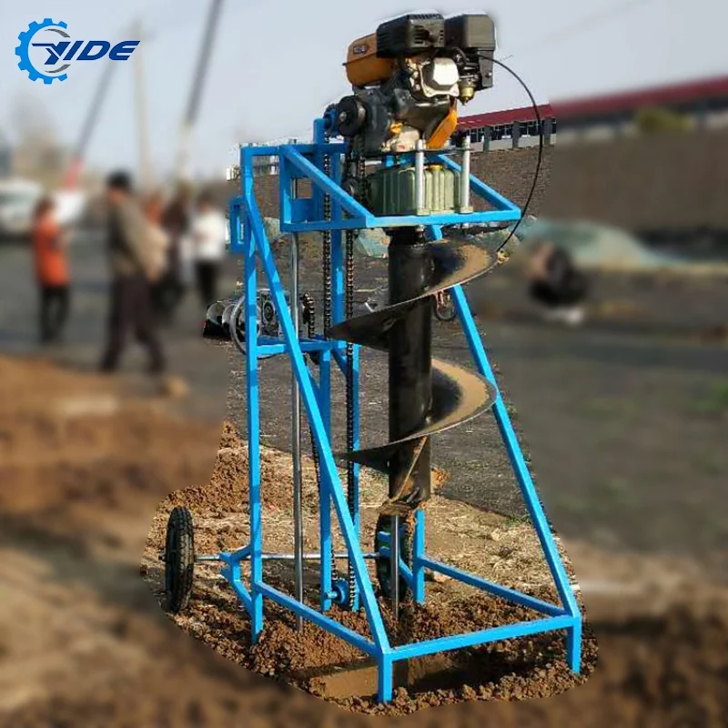 China Mini Handheld Portable Screw Earth Boring Machine on Sale