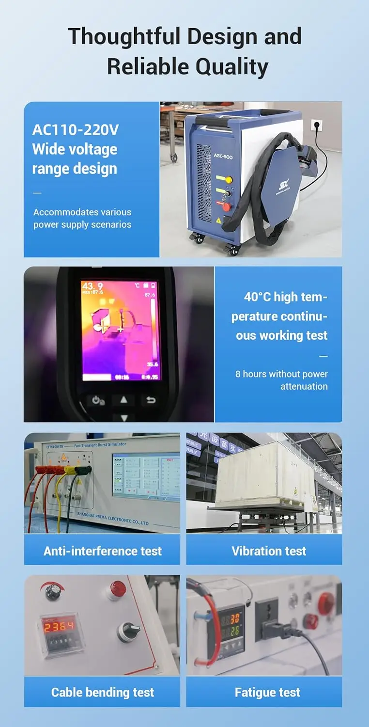 Handheld JPT Pulse Laser Cleaner 100w 200w 300w 500w Lazer Rust Removal Metal Mold Wood Oxide Paint Remover Cleaning