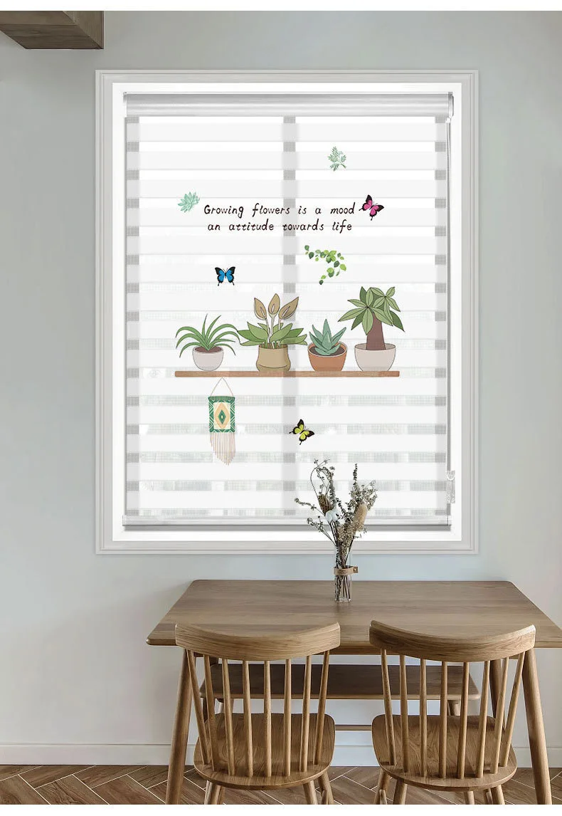Sol Royal Tenda a Rullo Doppio Strato per finestre - SolDecor DL2-40x150cm - Installazione Senza