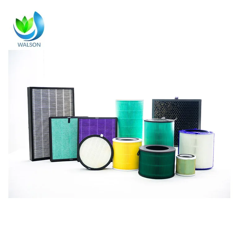 Factory Customize Ture H11 H12 H13 H14 Household air Purifier HEPA Filter 2 in 1  and Activated Carbon Filter Low Price