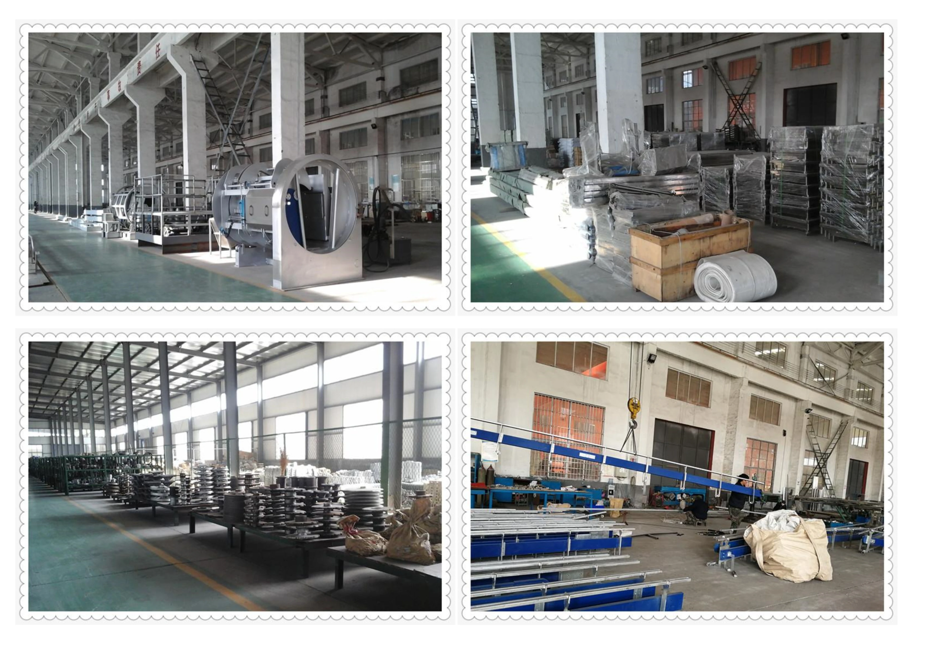 Customizable industrial evaporative condensers for large cooling plants