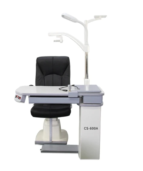 CS-600A Comprehensive Optometry Combination Electric Table and Chair Unit for Ophthalmic Instruments and Medical Equipment