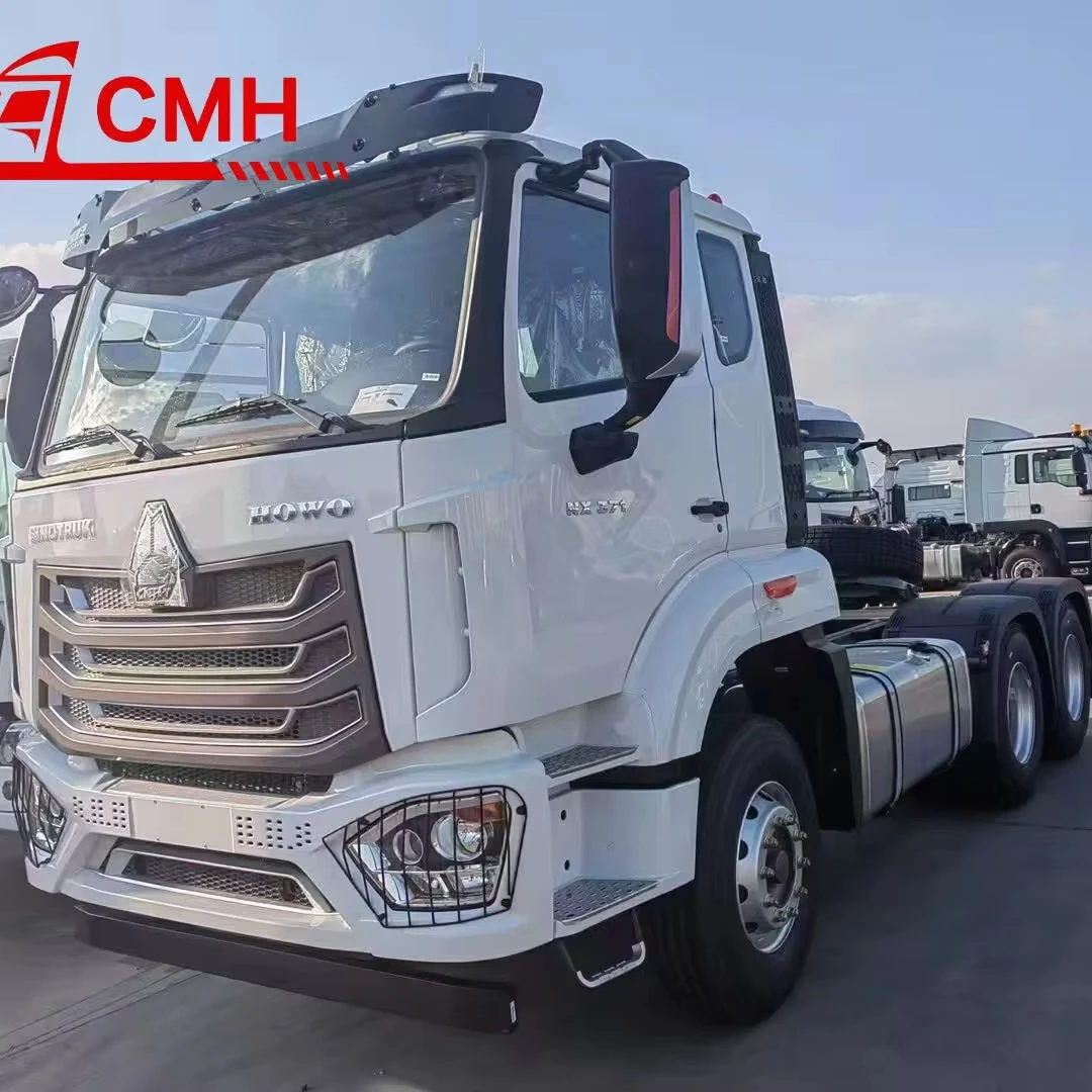 Sinotruck Howo NX 6x4 380-430 PS Euro 2 600 L Hubkopflader mit Luftfederung Rechtslenkung Dieselantrieb Niedriger Preis Zugmaschine