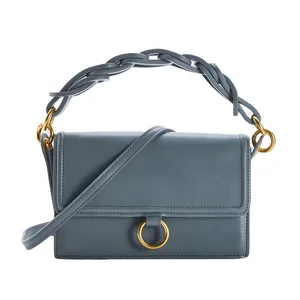 Manufacturer Custom Fashion Ladies Purses and Handbags Design Trendy Square Shoulder Crossbody Bags for Women