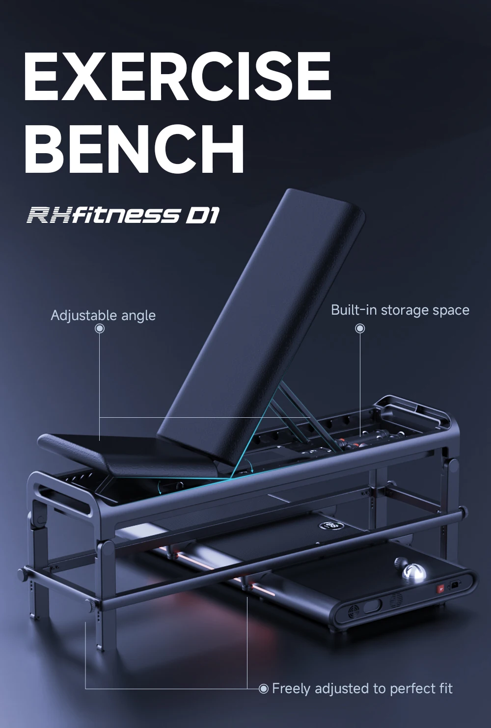 Rh Premium Quality Gym Equipment Bench Press Fitness Equipment Incline 