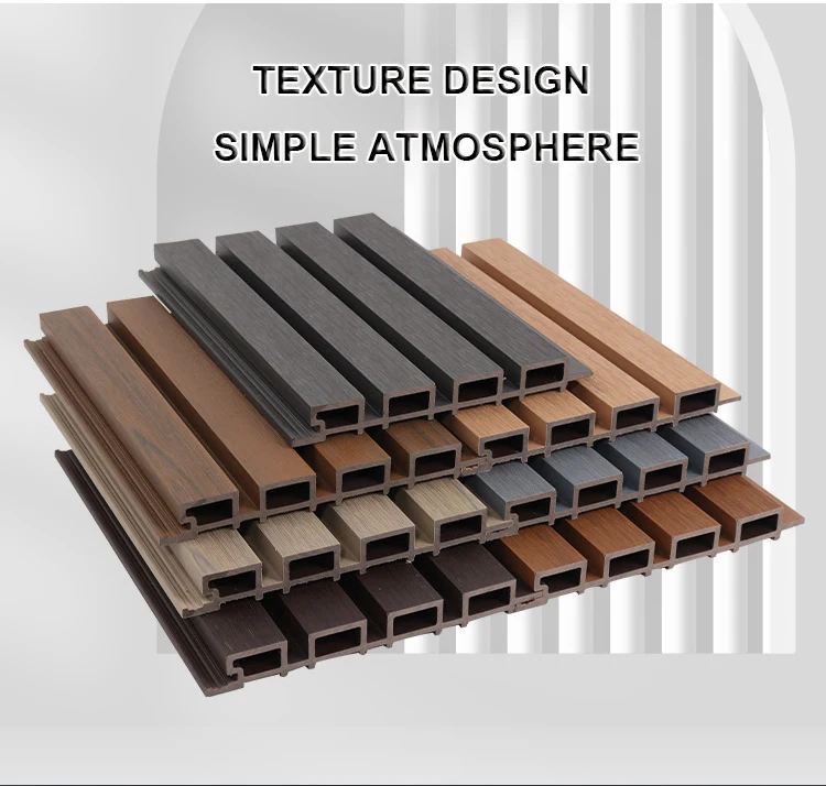 Exterior Slatted/fluted Wall Panel Wall Panel Wall Cladding Wpc Panel