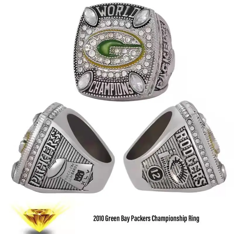 Green Bay Packers Rugby Champion Ring Men - Trendy NFL Style