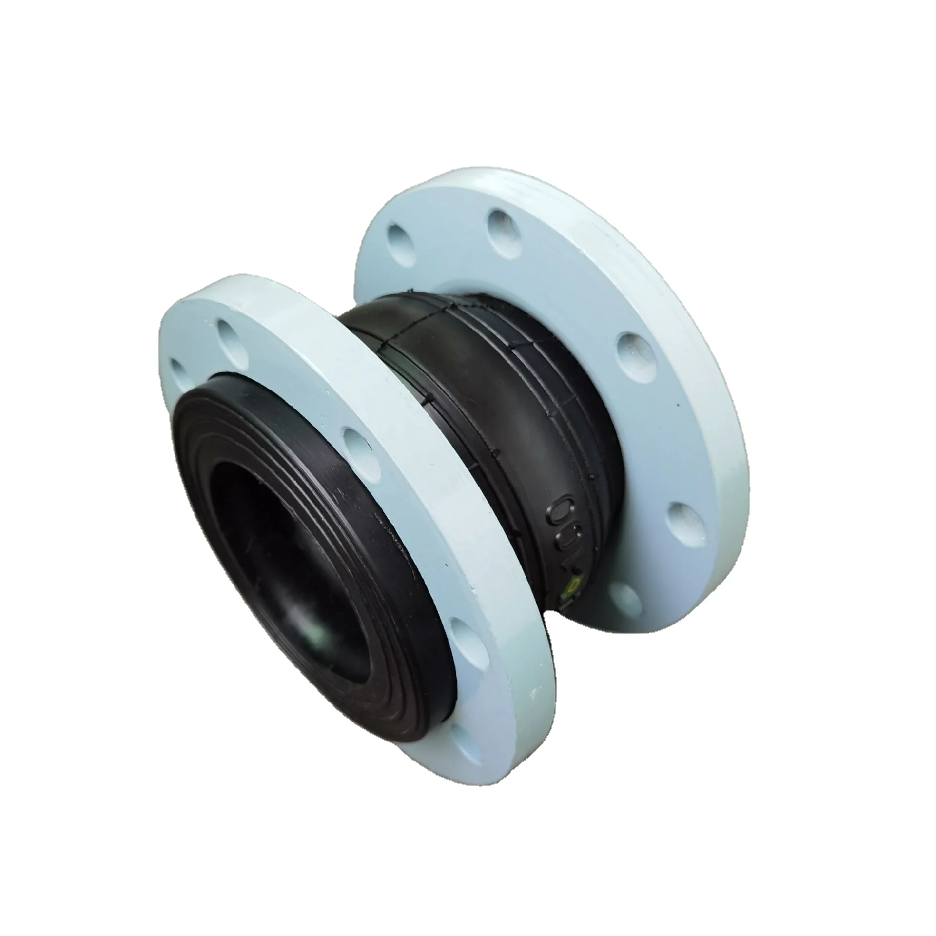 Jiufu PTFE Lined Bellows Rubber Expansion Joints Pipe Compensator Flange Rubber Seal Expansion Joint Rubber Joint Flange