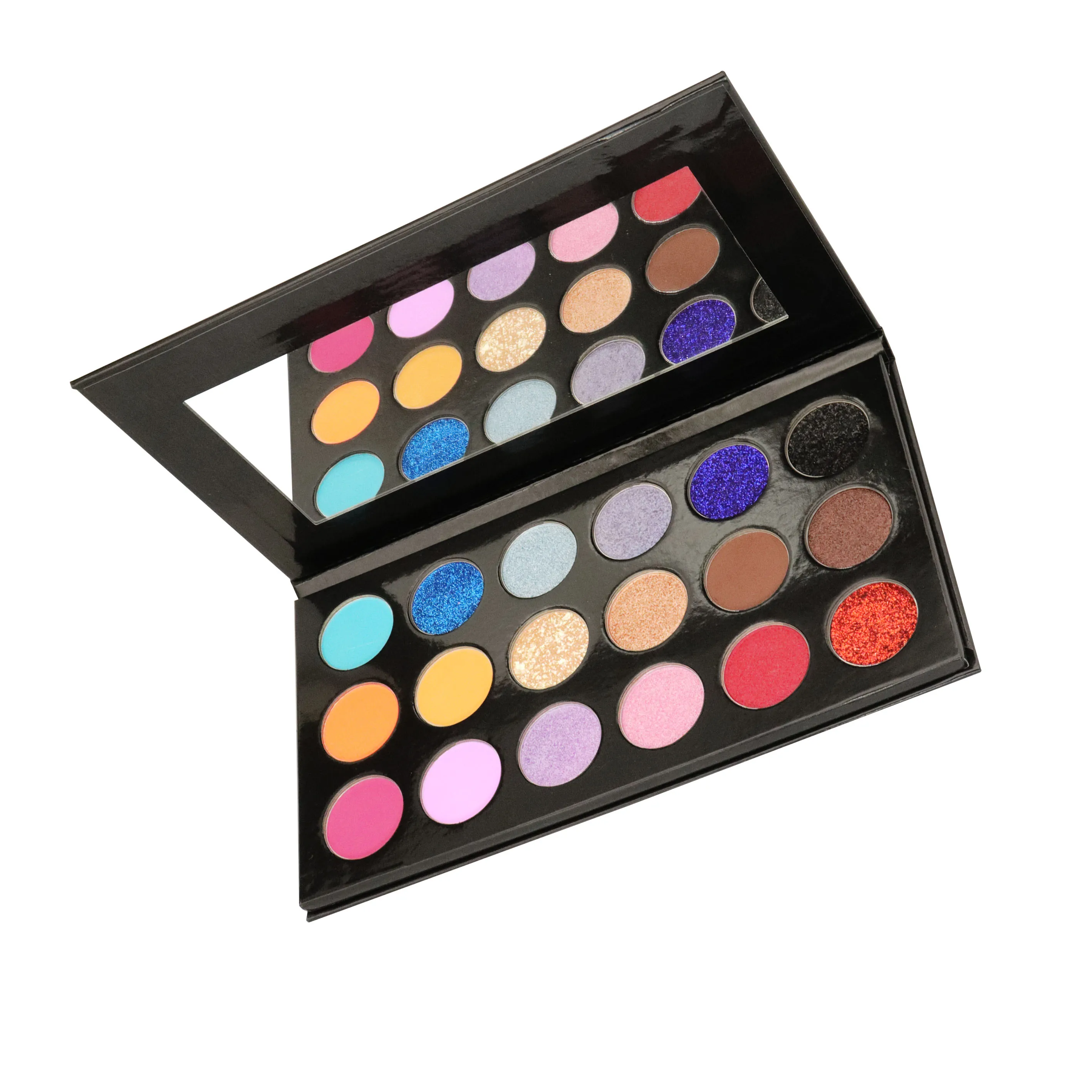 18-color Luxury Vegan Eyeshadow Palette with Glitter Shimmer