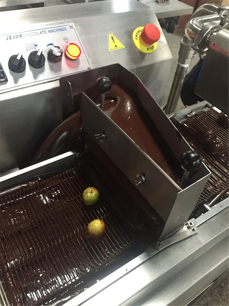2023 Table Top Mini Chocolate Enrobing Coating Machine Small Chocolate