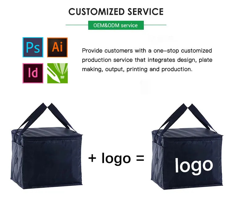 Custom Orange Lunch Hard Pouch Waterproof Kids Girl Women Picnic Reusable Insulated Cooler Tote Stylish Lunch Bag for Work
