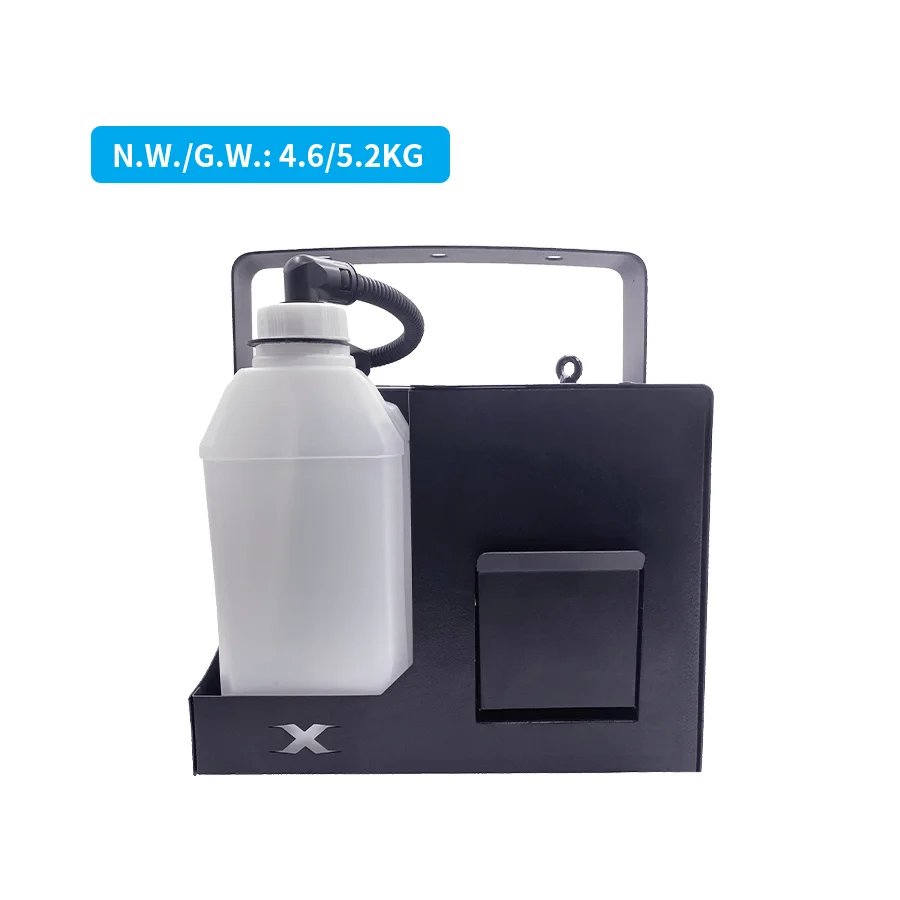 1000W rookmachine op waterbasis voor podiumeffecten, geschikt voor dj's, disco's, shows, evenementen, feesten, bruiloften en DMX-rookapparatuur met afstandsbediening._voghion.com