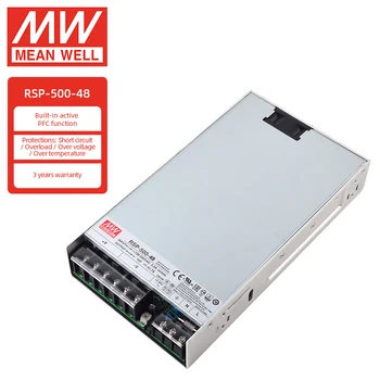 Mean Well RSP-500-48 AC DC SMPS PFC Universal 500W Power Supply