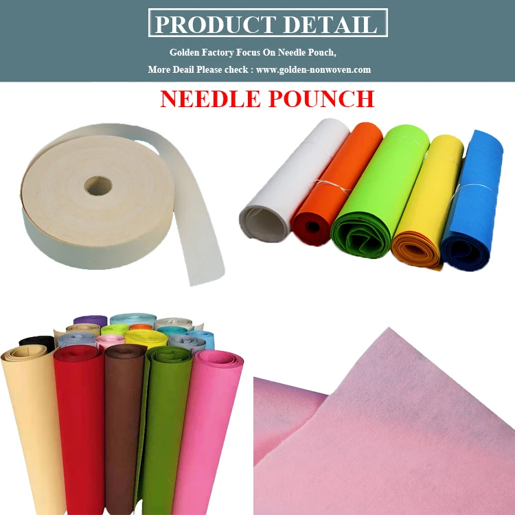Hot-polished Polyester Carbon Pp Fiber Green Agriculture Laminate Breathable Yellow Color Needle Punched Felt Nonwoven Fabric