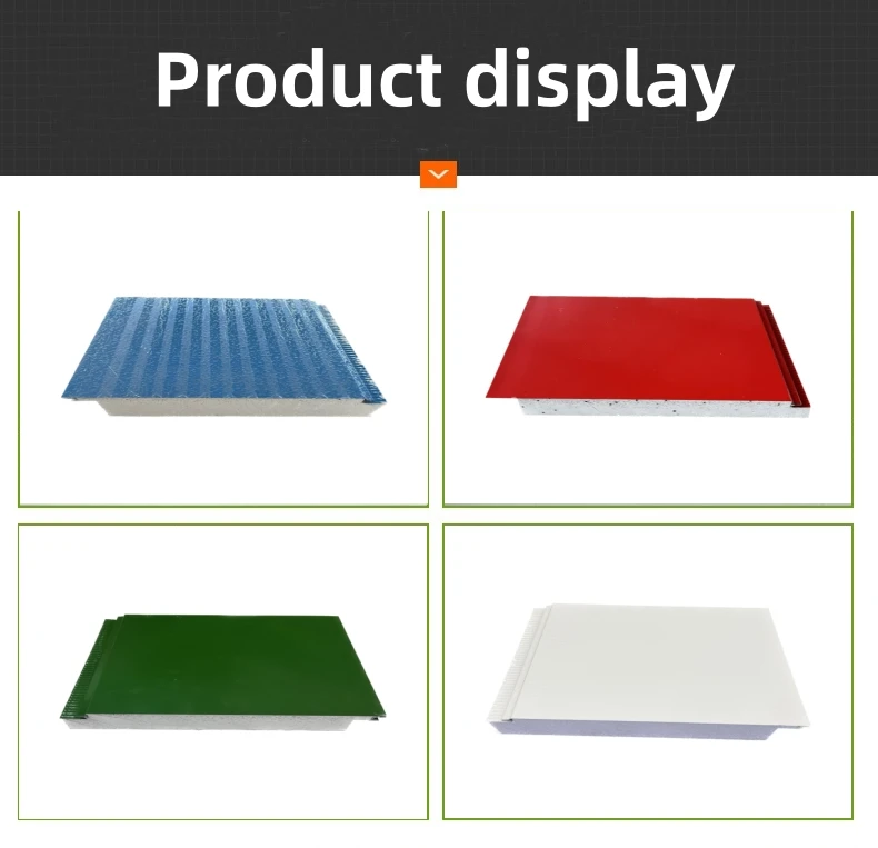 EPS panel wall foam sandwich panels eps sandwich panel for cool room details