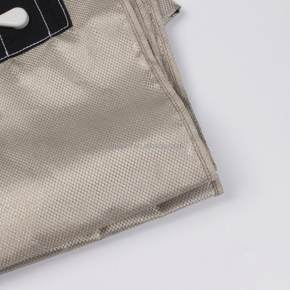 BLOCK EMF Nickel Copper Fabric Radiation Protection EMI Shielding Earthing Sheet