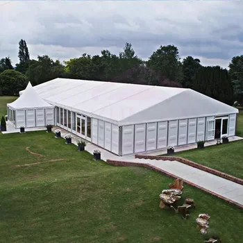 30x50m Aluminum Frame Marquee Event Tent Outdoor Wedding Party For 100 200 300 500 800 1000 People