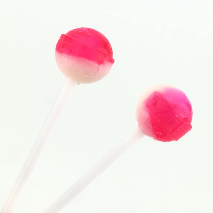 peach lollipop